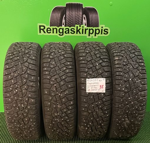 185/65R15 Continental IceContact 2 92T nasta 6,5-7mm / K1