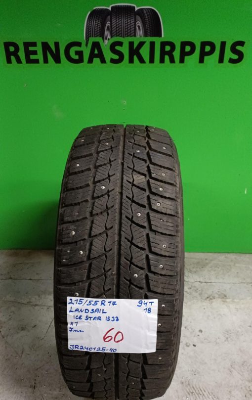 215/55R17 Landsail Ice Star IS33 94T nasta 7mm / 2018