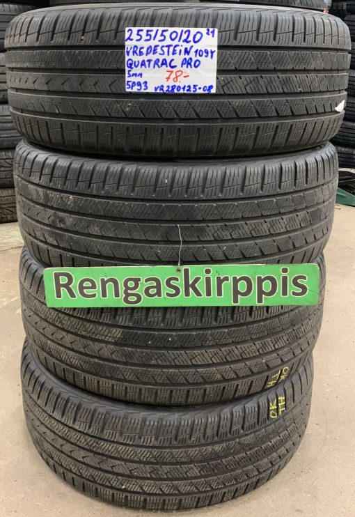 255/50R20 Vredestein Quatrac Pro 109Y kitka 5mm / 5P93