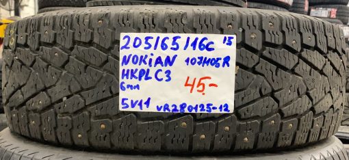 205/65R16C Nokian HKPL C3 107/105R nasta 6mm / 5V11