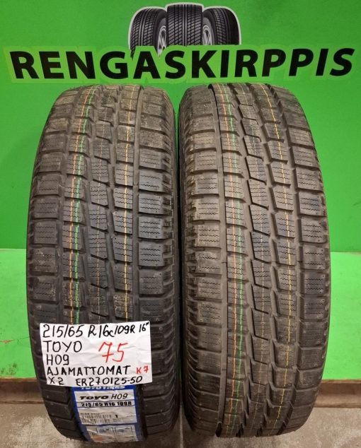 215/65R16C Toyo H09 109R kitka ajamattomat / K7