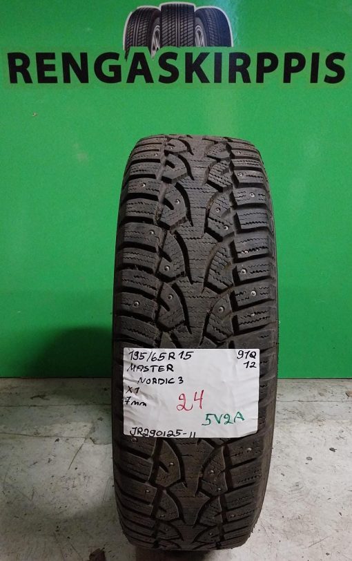 195/65R15 Master Nordic 3 91Q nasta 7mm / 5V2A