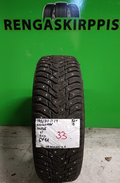 185/70R14 Nokian HKPL 8 92T nasta 6mm / 6V1A