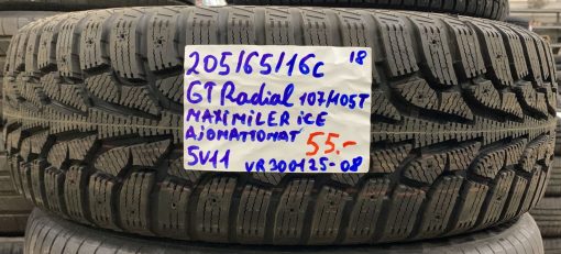 205/65R16C GT Radial Maximiler Ice 107/105T kitka ajamattomat / 5V11