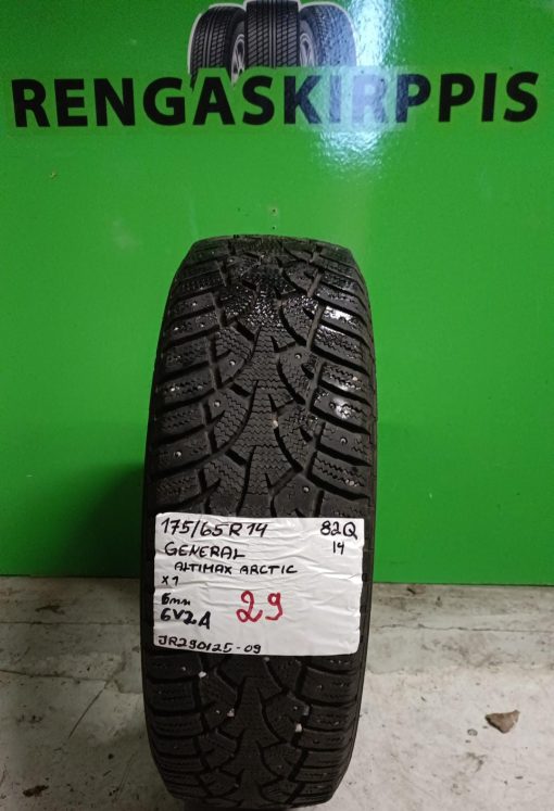 175/65R14 General Altimax Arctic 82Q nasta 6mm / 6V2A