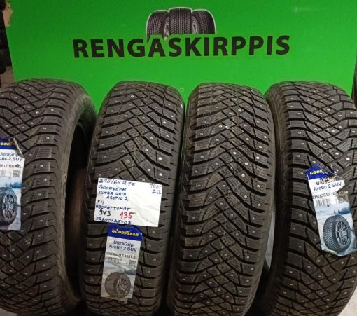 215/65R17 GoodYear UltraGrip Arctic 2 103T nasta ajamattomat / 9V3