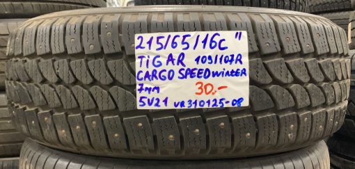 215/65R16C Tigar Cargo Speed Winter 109/107R nasta 7mm / 5V21