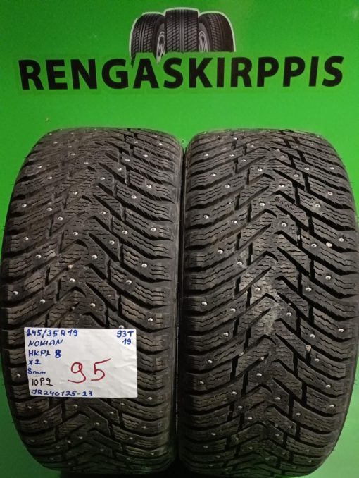 245/35R19 Nokian HKPL 8 93T nasta 8mm / 10P2