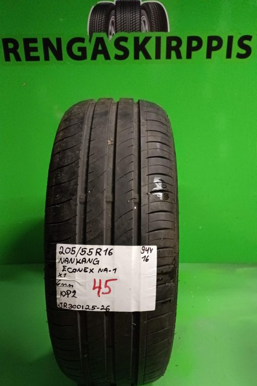 205/55R16 Nankang Econex NA1 94V kesä 6mm / 10P2