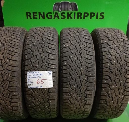 215/65R17 Continental IceContact 2 103T nasta 5-6mm / 10P1