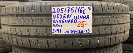 205/75R16C Nexen Winguard 113/111R kitka 4,5mm / 5V41