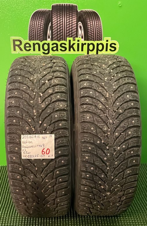 205/60R16 Nokian HKPL 9 96T nasta 6,5mm / K1