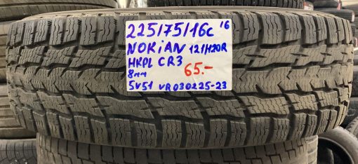 225/75R16C Nokian HKPL CR3 121/120R kitka 8mm / 5V51