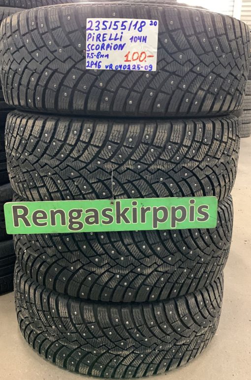 235/55R18 Pirelli Scorpion 104H nasta 7,5-8mm / 2P16