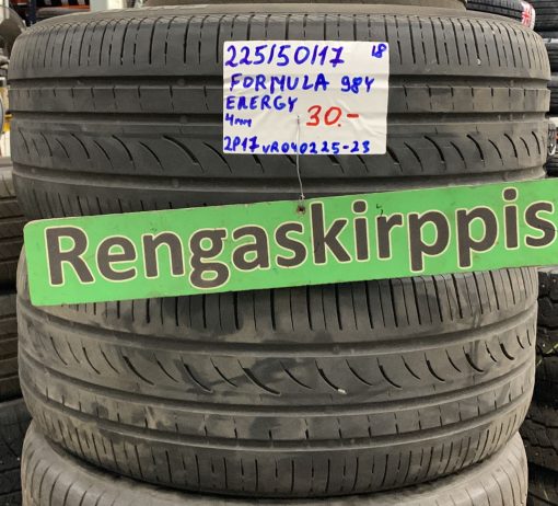 225/50R17 Formula Energy 98Y kesä 4mm / 2P17