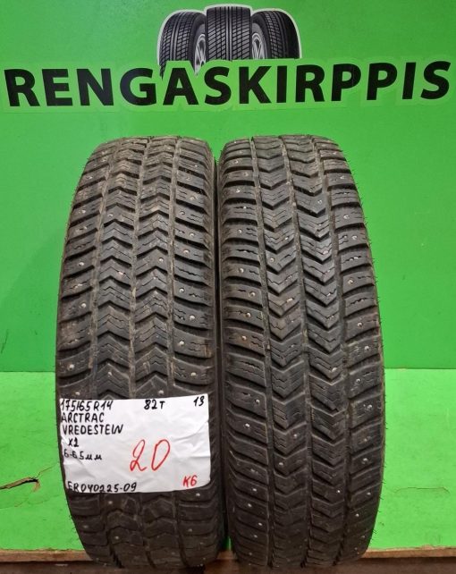 175/65R14 Vredestein Arctrac 82T nasta 6-6,5mm / K6