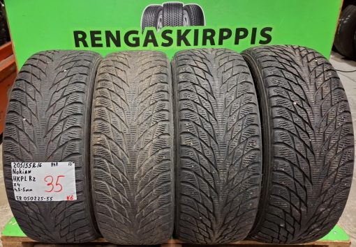 205/55R16 Nokian HKPL R2 94R kitka 4,5-5mm / K6