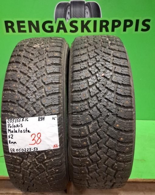 205/55R16 Polaris Malatesta 89H nasta 8mm / K6