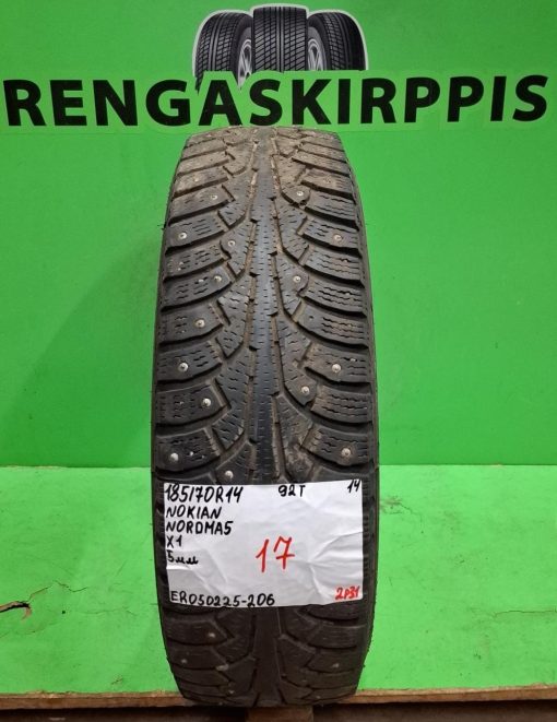 185/70R14 Nokian Nordman 5 92T nasta 5mm / 2P31