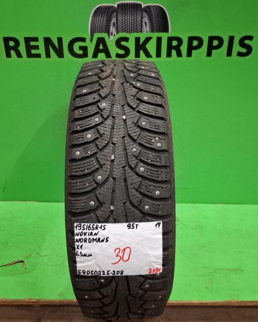 195/65R15 Nokian Nordman 5 95T nasta 6,5mm / 2P31