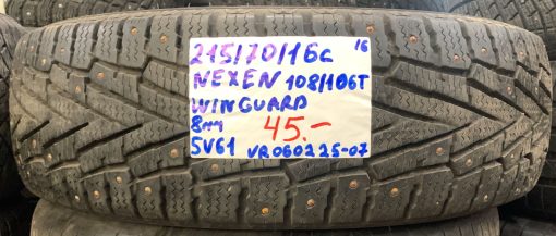 215/70R16C Nexen Winguard 108/106T nasta 8mm / 5V61