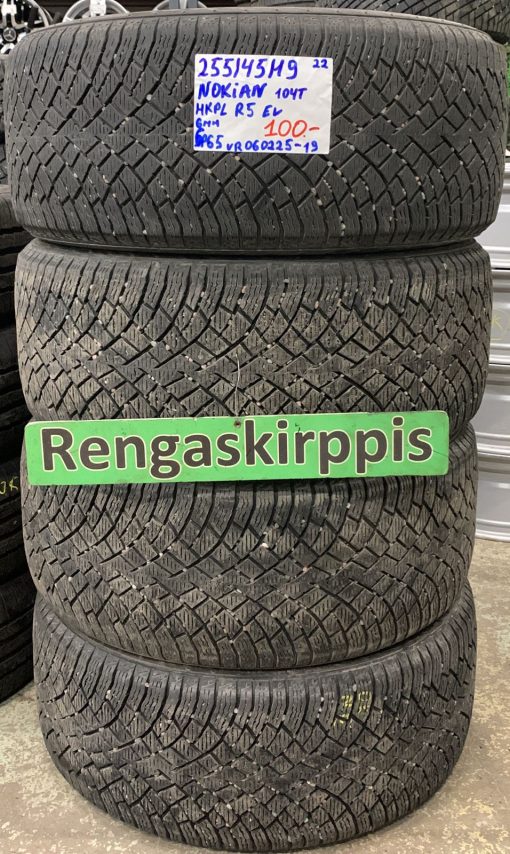 255/45R19 Nokian HKPL R5 EV 104T kitka 6mm / 6P65