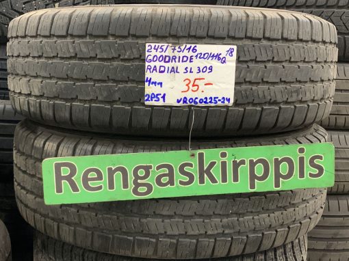 245/75R16 Goodride Radial SL 309 120/116Q kesä 4mm / 2P51