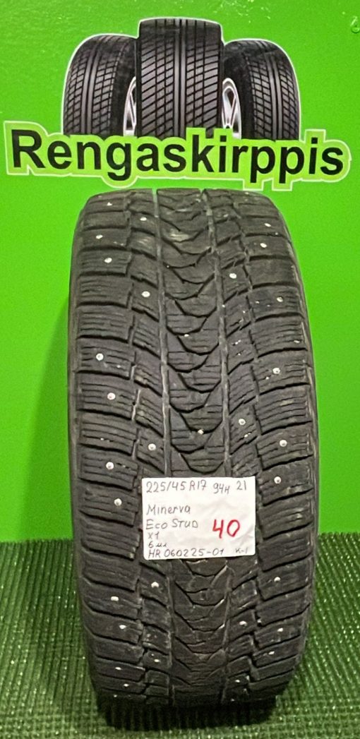 225/45R17 Minerva Eco Stud 94H nasta 6mm / K1