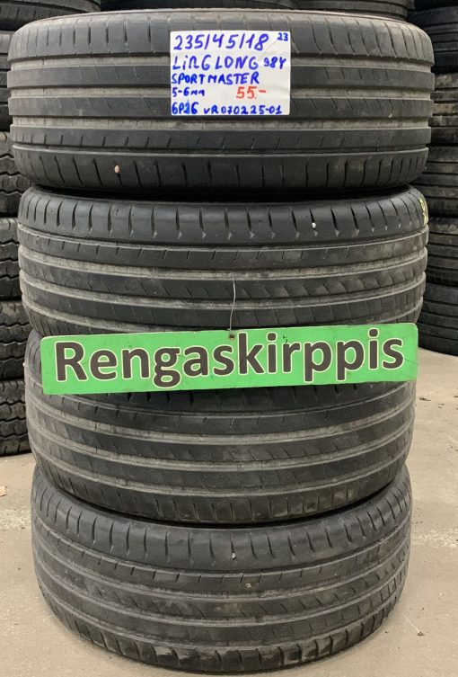 235/45R18 LingLong SportMaster 98Y kesä 5-6mm / 6P26