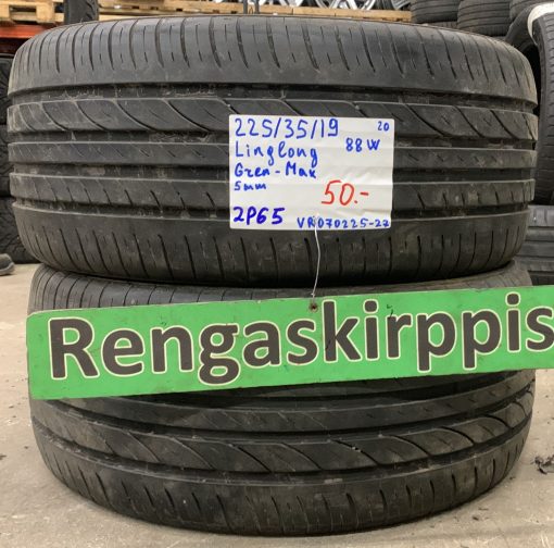 225/35R19 LingLong GreenMax 88W kesä 5mm / 2P65