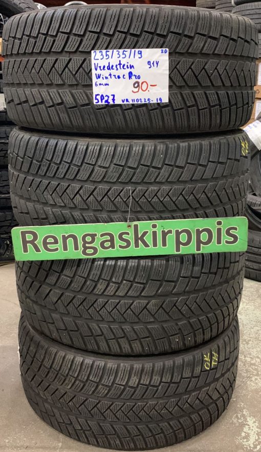 235/35R19 Vredestein Wintrac pro 91Y kitka 6mm / 5P27