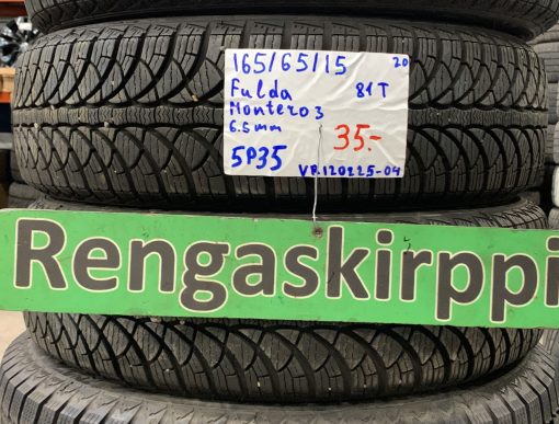 165/65R15 Fulda Montero 3 81T kitka 6,5mm / 5P35