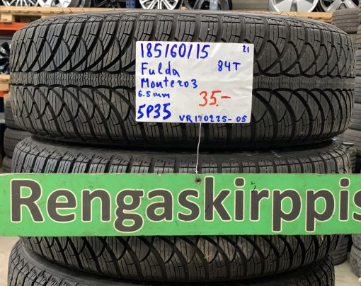 185/60R15 Fulda Montero 3 84T kitka 6,5mm / 5P35