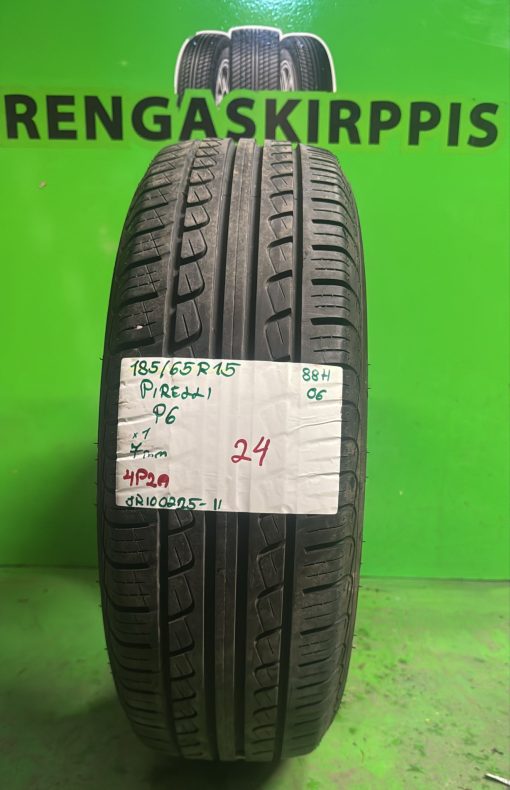 185/65R15 Pirelli P6 88H kesä 7mm / 4P2A