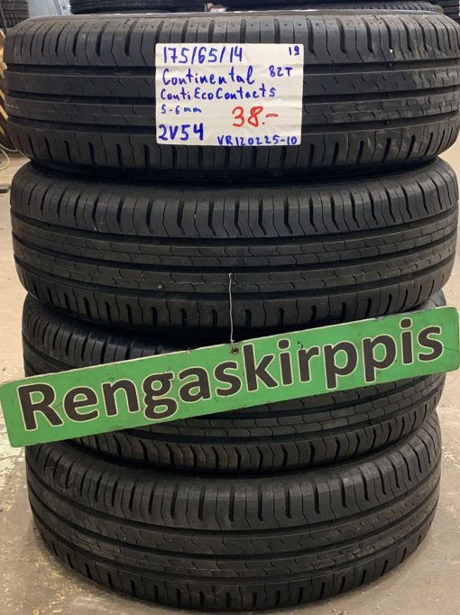 175/65R14 Continental ContiEcoContact 5 82T kesä 5-6mm / 2V54