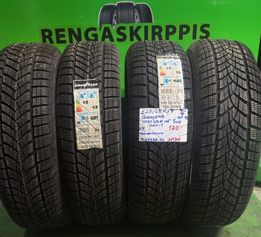 225/65R17 GoodYear UltraGrip Ice GEN1 Suv 102T kitka ajamattomat / 3P3A