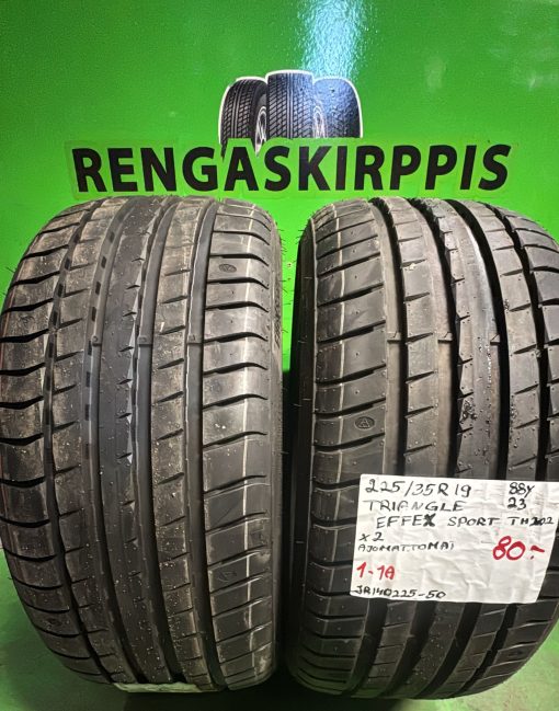 225/35R19 Triangle Effex Sport TH202 88Y kesä ajamattomat / 1-1A