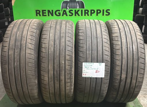 235/55R18 GoodYear Eagle F1 Asymmetric 100H kesä 4,5-5mm / 1-1