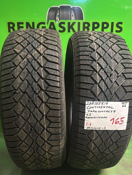 225/55R17 Continental VikingContact 7 101T kitka ajamattomat / 1-1