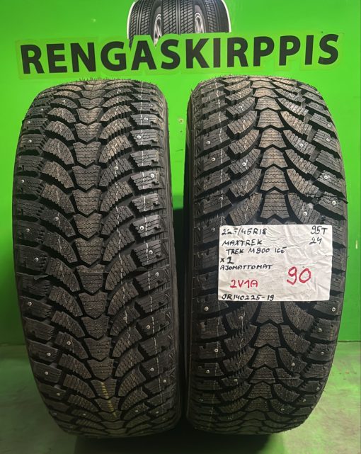 225/45R18 Maxtrek Trek M900 Ice 95T nasta ajamattomat / 2V1A