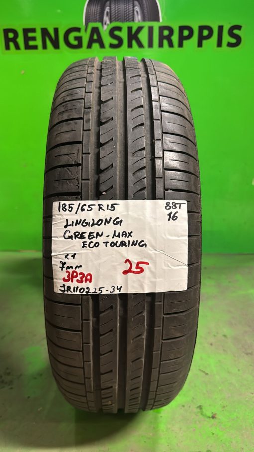 185/65R15 LingLong Green mAx Eco Touring 88T kesä 7mm / 3P3A