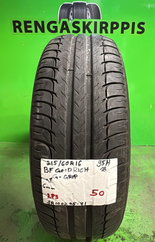 215/60R16 BFGoodrich G-Grip 95H kesä 6mm / 2P3