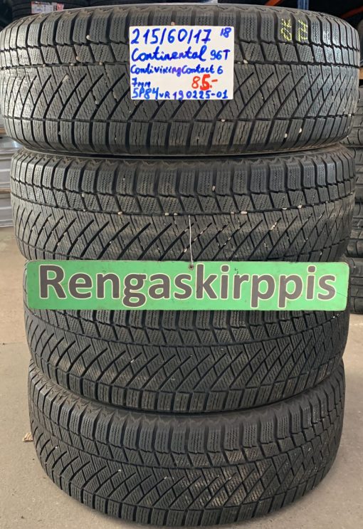 215/60R17 Continental ContiVikingContact 6 96T kitka 7mm / 5P84