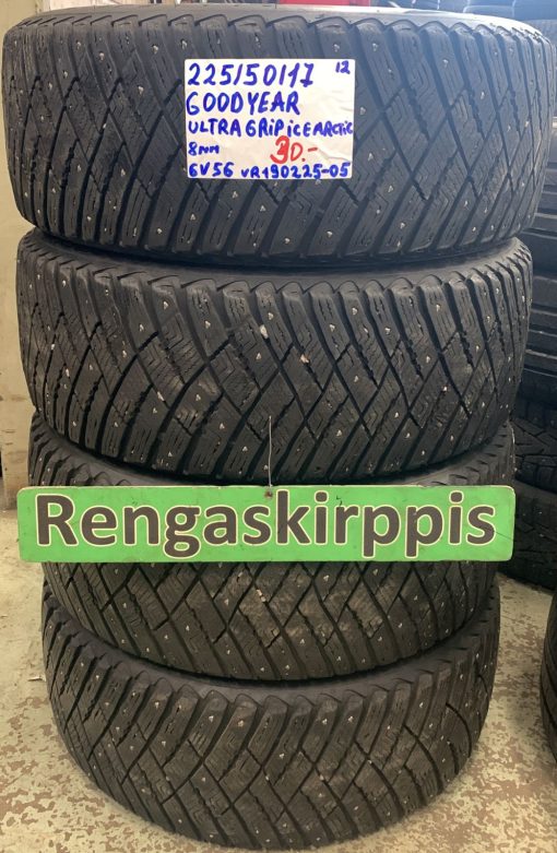 225/50R17 GoodYear UltraGrip Ice Arctic nasta 8mm / 6V56