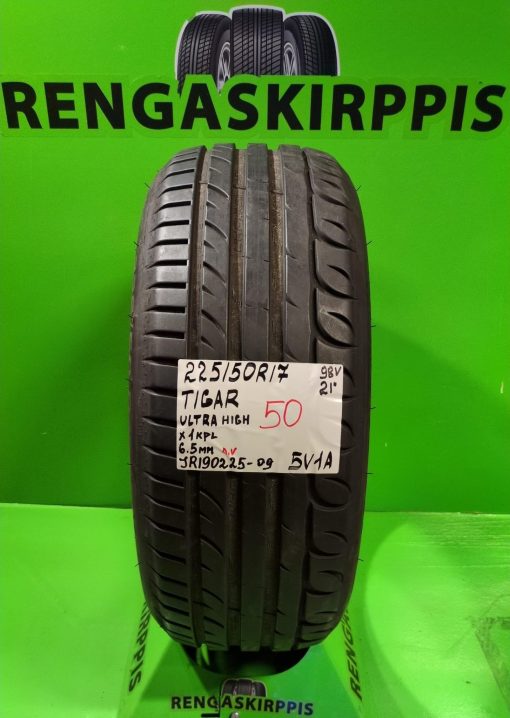 225/50R17 Tigar UltraHigh 98V kesä 6,5mm / 5V1A