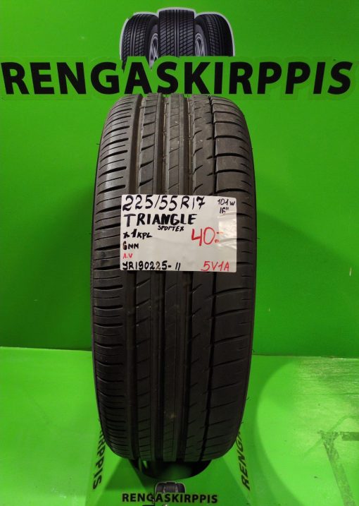 225/55R17 Triangle Sportex 101W kesä 6mm / 5V1A