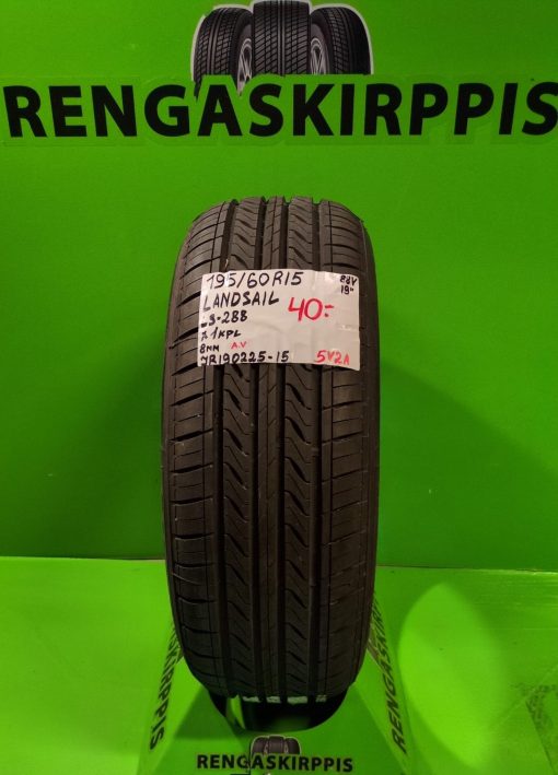 195/60R15 Landsail LS288 88V kesä 8mm / 5V2A