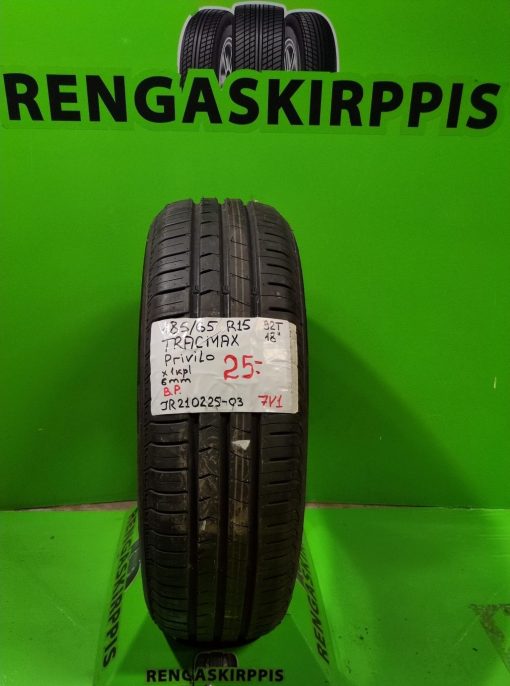 185/65R15 Tracmax Privilo 92T kesä 6mm / 7V1