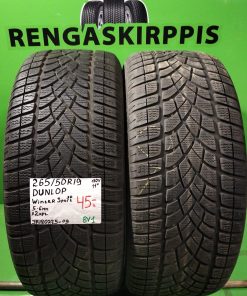265/50R19 Dunlop Winter Sport 3D 110V kitka 5-6mm / 3V2-3