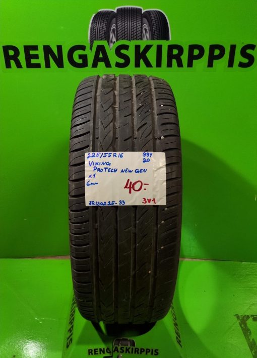 225/55R16 Viking ProTech New Gen 99Y kesä 6mm / 3V1